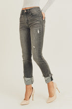 Load image into Gallery viewer, Dark Gray Risen Jeans
