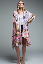 Load image into Gallery viewer, Day Dreamer Tie Dye Kimono
