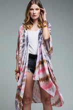 Load image into Gallery viewer, Day Dreamer Tie Dye Kimono
