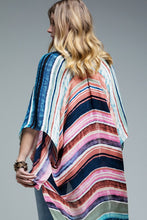 Load image into Gallery viewer, Follow the Rainbow striped Kimono
