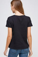 Load image into Gallery viewer, Pearly Black Tee
