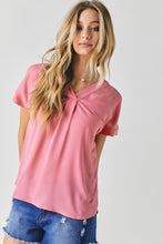 Load image into Gallery viewer, Penelope Pink V-neck Top
