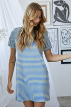 Load image into Gallery viewer, Saleena striped t-shirt dress
