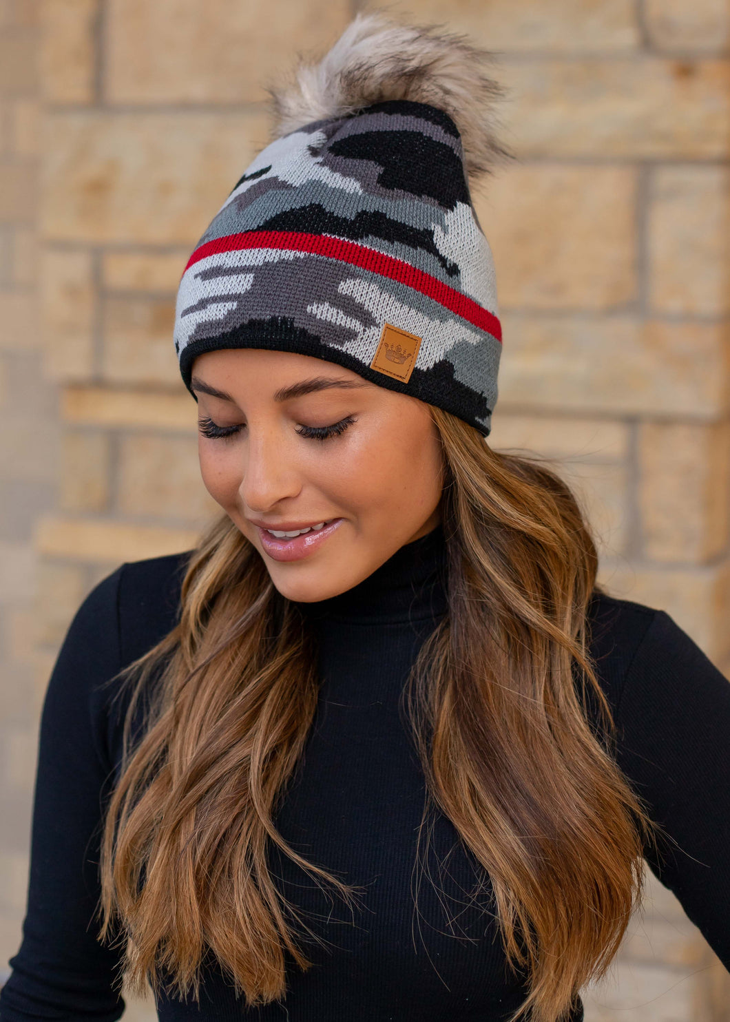 Camo Fleece Toboggan