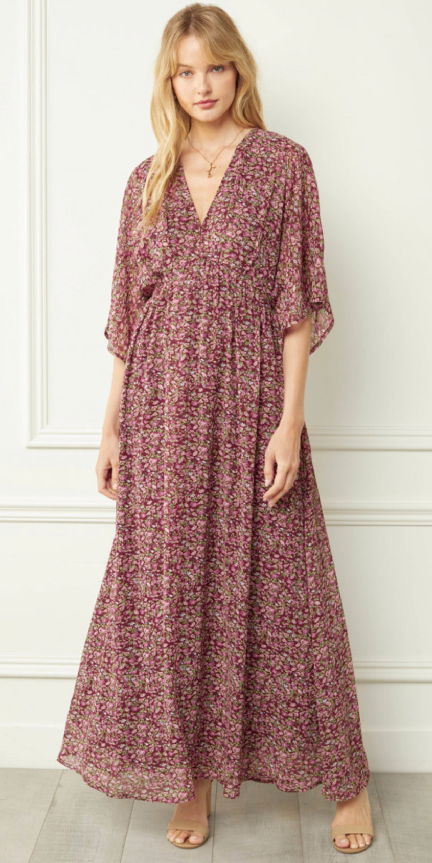 Flirty Floral Maxi