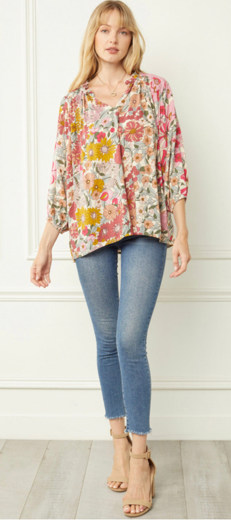 Perfect Paisley Floral Top