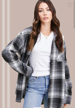 Load image into Gallery viewer, Smoke Flannel Shirt
