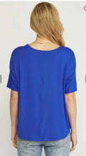 Load image into Gallery viewer, This is the Day Royal Blue Top
