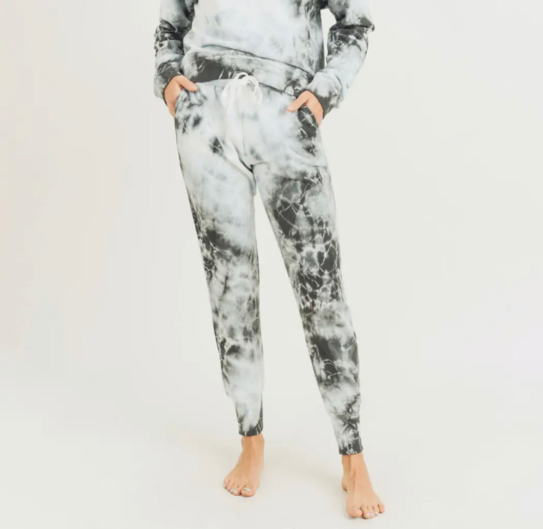 Clouds Tie-dye pants