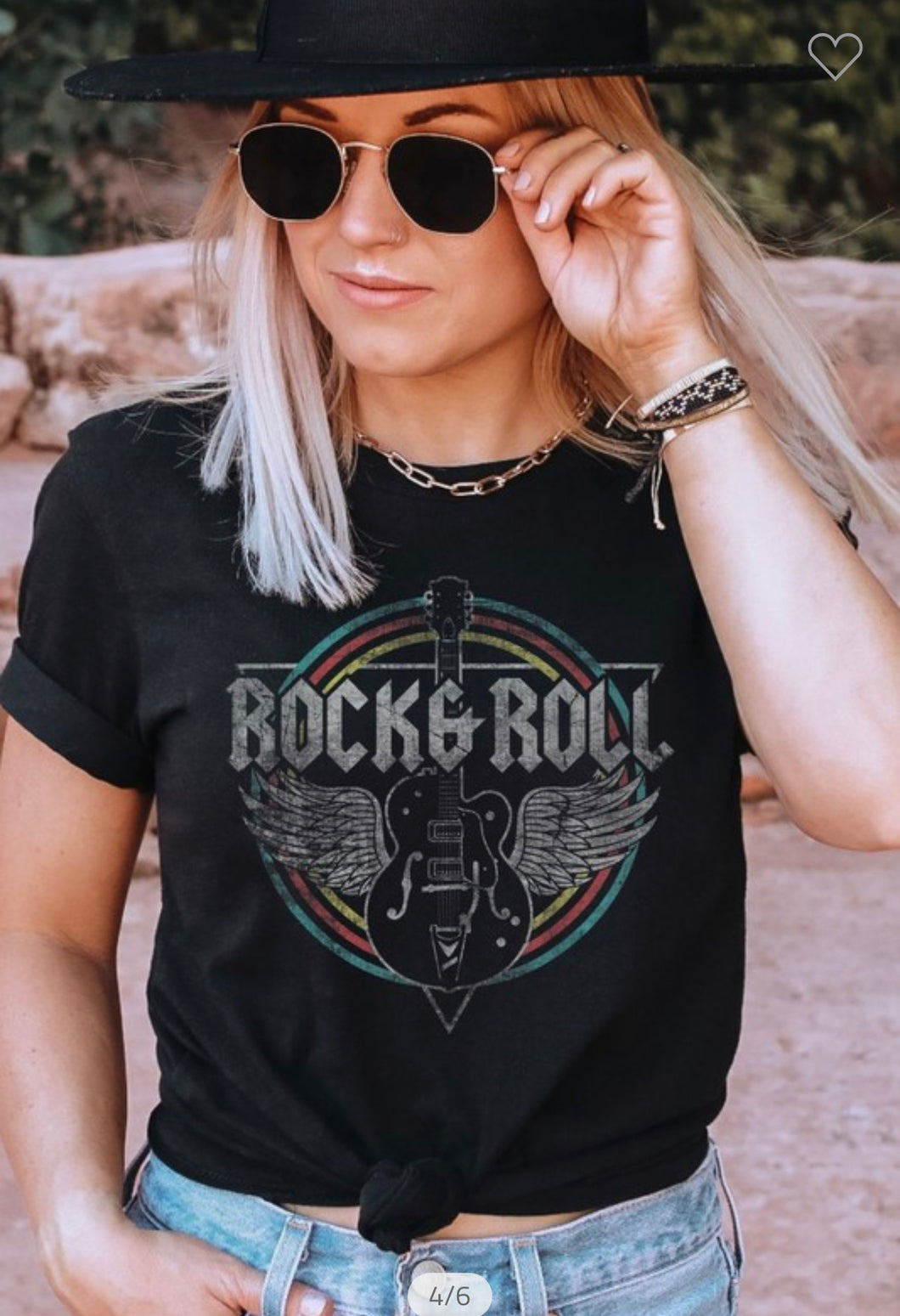 Rock and Roll Graphic Tee