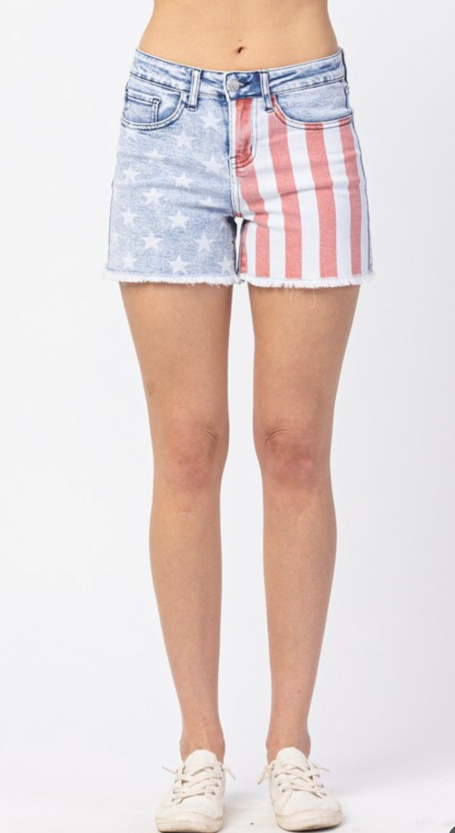 Judy Blue American Flag Shorts