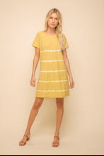 Load image into Gallery viewer, Golden Sunset T-shirt Dress
