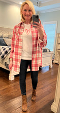 Load image into Gallery viewer, Pretty in Pink Flannel
