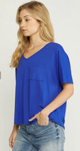 Load image into Gallery viewer, This is the Day Royal Blue Top
