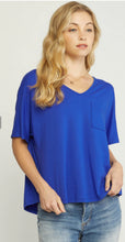 Load image into Gallery viewer, This is the Day Royal Blue Top
