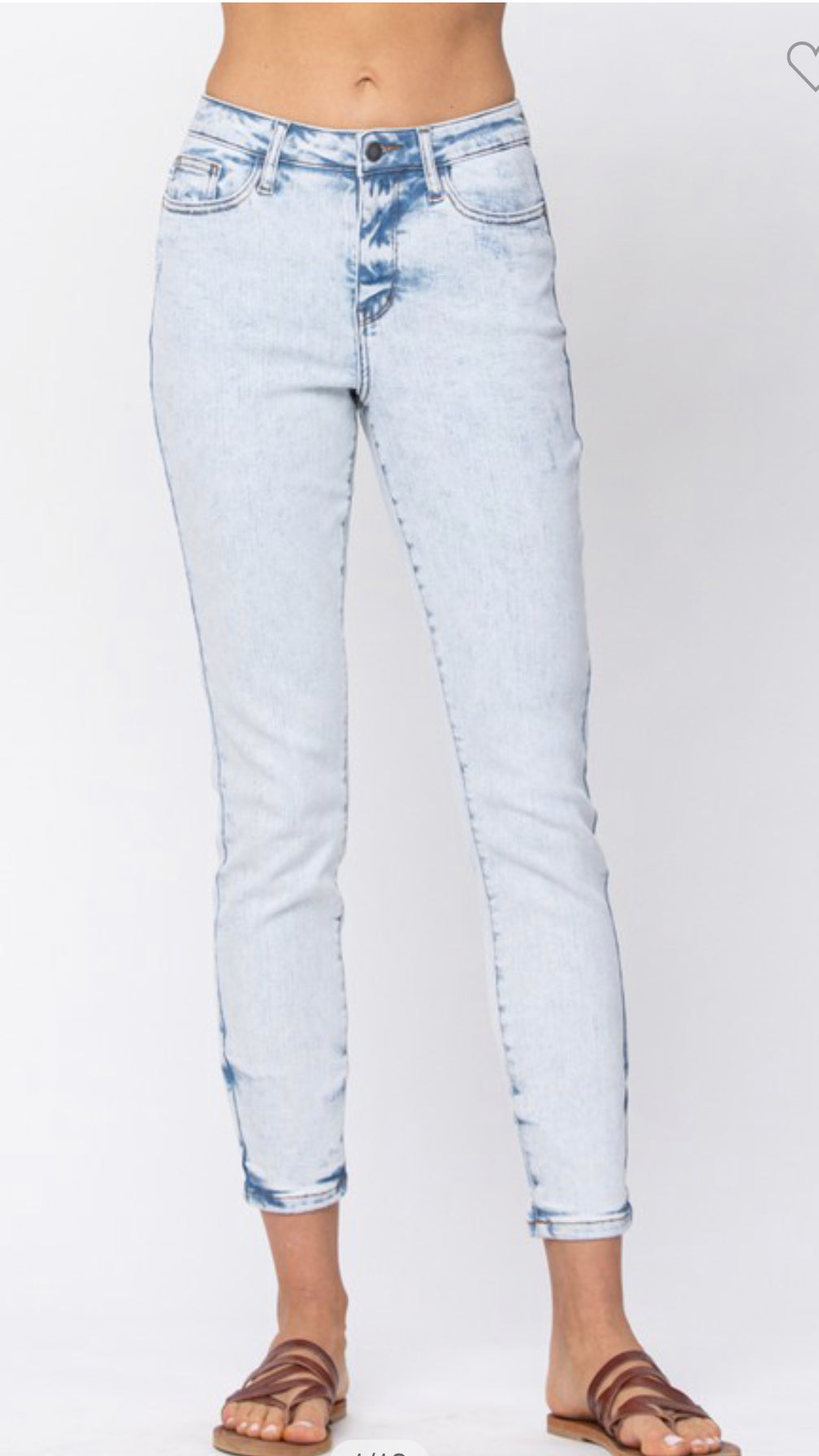 Acid Wash Judy Blue Jeans