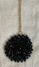 Load image into Gallery viewer, Beaded Circle Pendant Long Necklace
