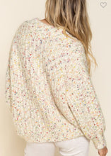 Load image into Gallery viewer, Vanilla Cream Confetti Sweater
